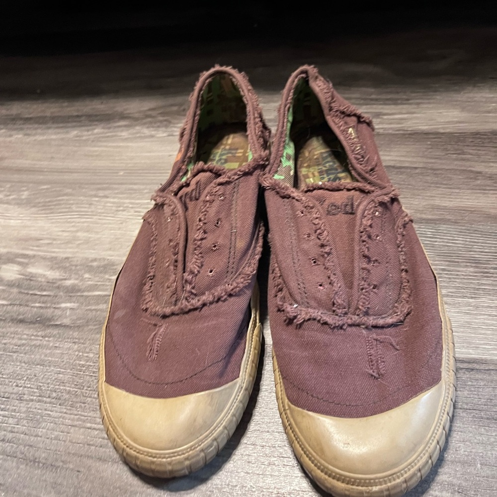 Keds Women's Brown and Tan Canvas Shoes - Picture 1 of 3